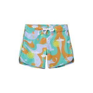 Seaesta Surf Boys  Seaesta Scallop Retro Flare Boardshorts, Green